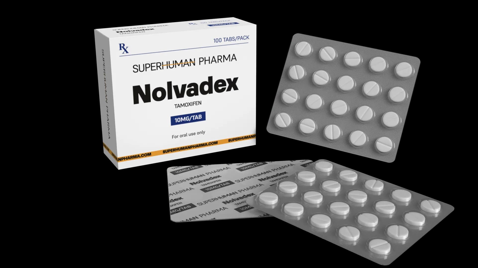 Nolvadex 10 mg [100tabs] SuperHuman Pharma