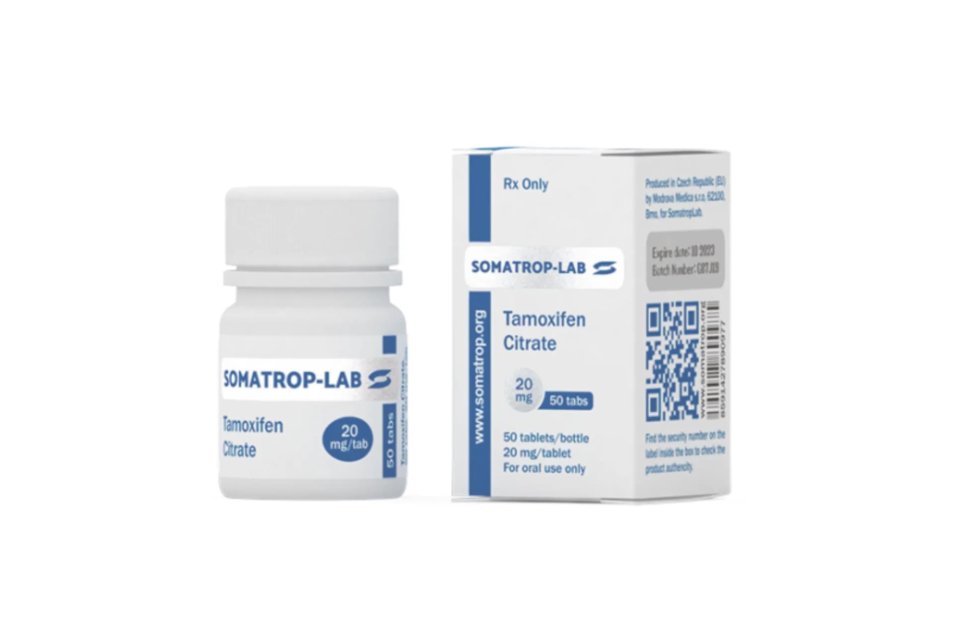 Tamoxifen-Zitrat Somatrop-Lab [20 mg/Tablette]