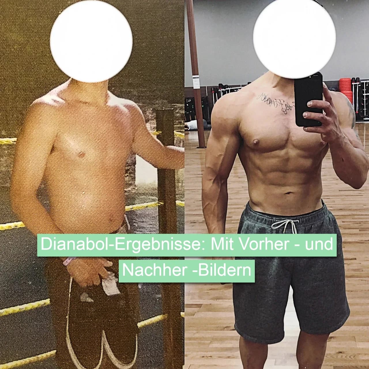 Dianabol Ergebnisse mit Vorher- und Nachher-Bildern — was du nach 4–6 Wochen realistisch erwarten kannst