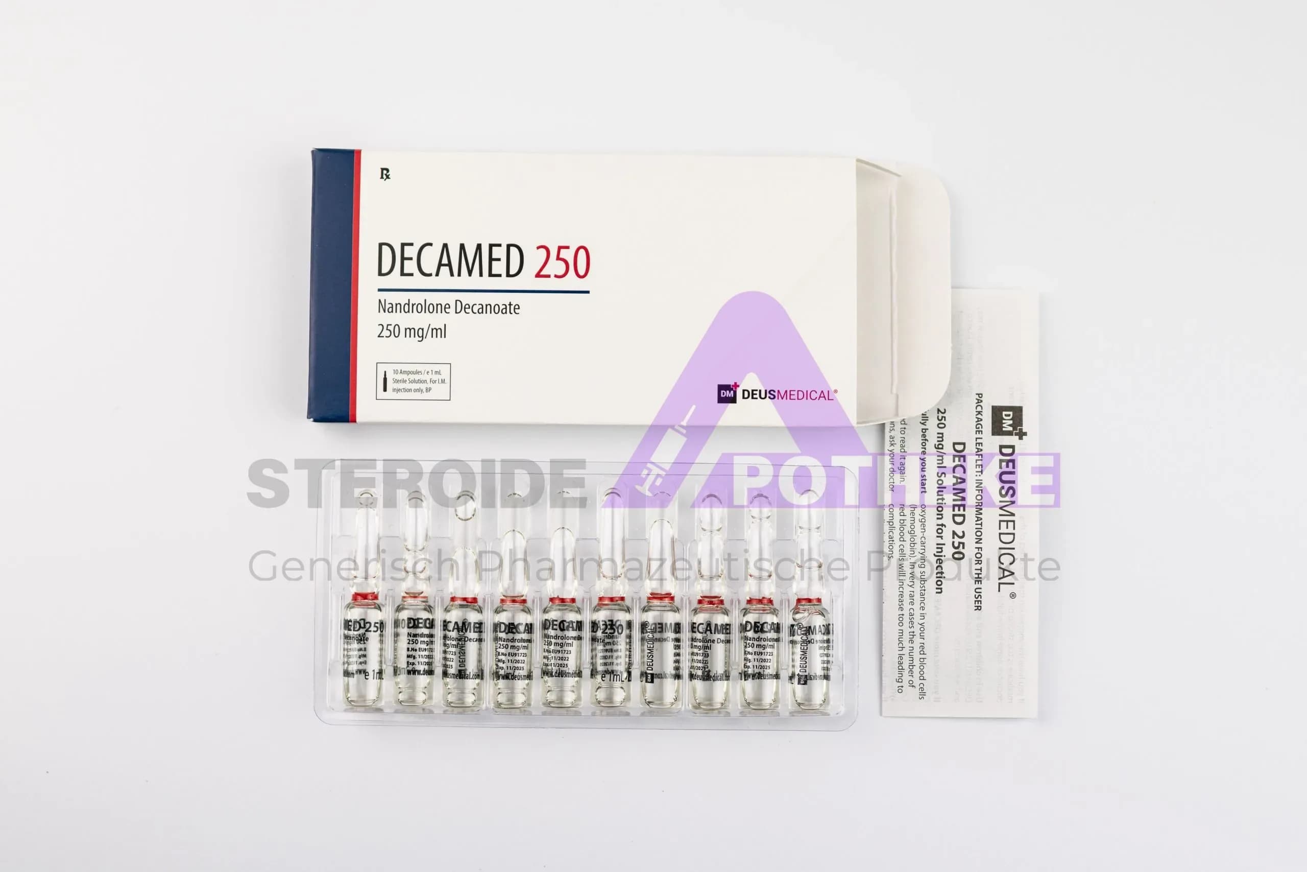 Decamed 250 (Nandrolon Decanoat) DeusMedical 10 Ampullen 250mg/ml