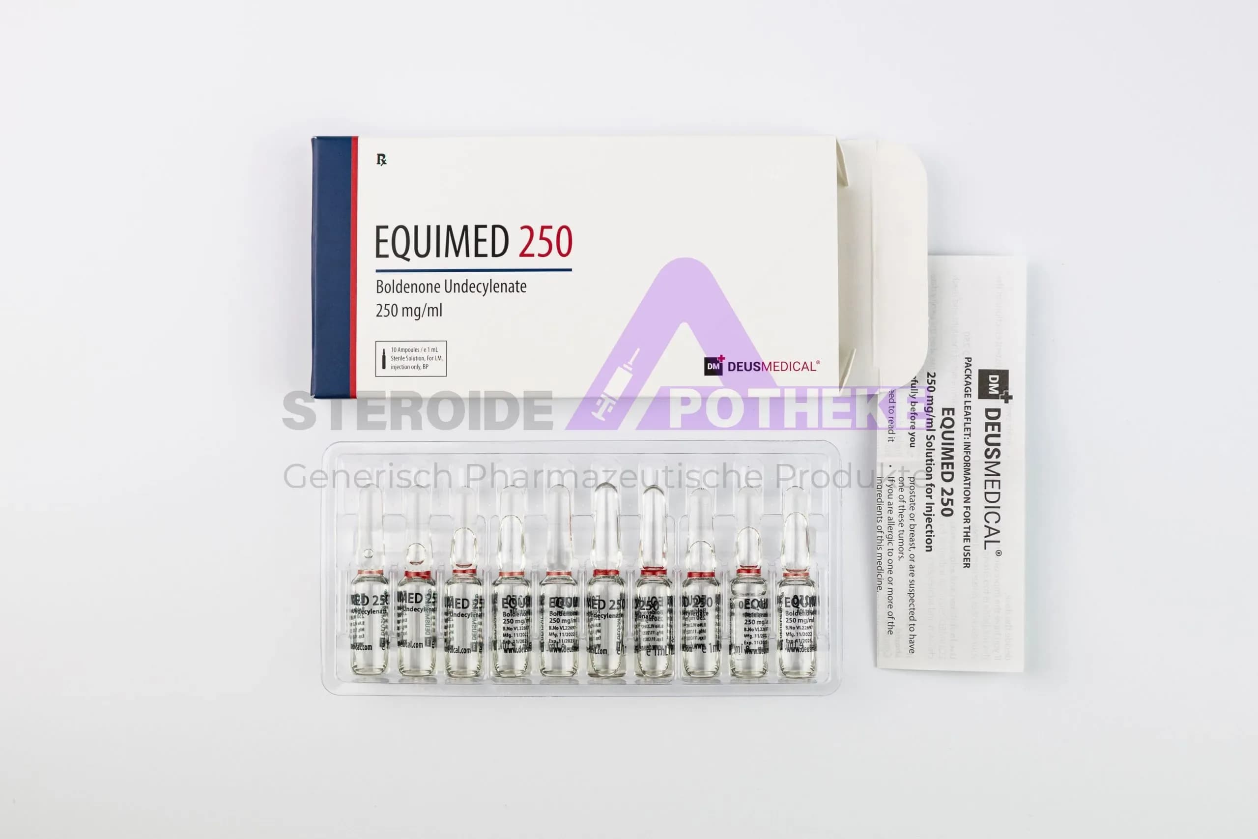 EQUIMED 250 (Boldenon undecylenat) DeusMedical 10ml (250mg/ml)