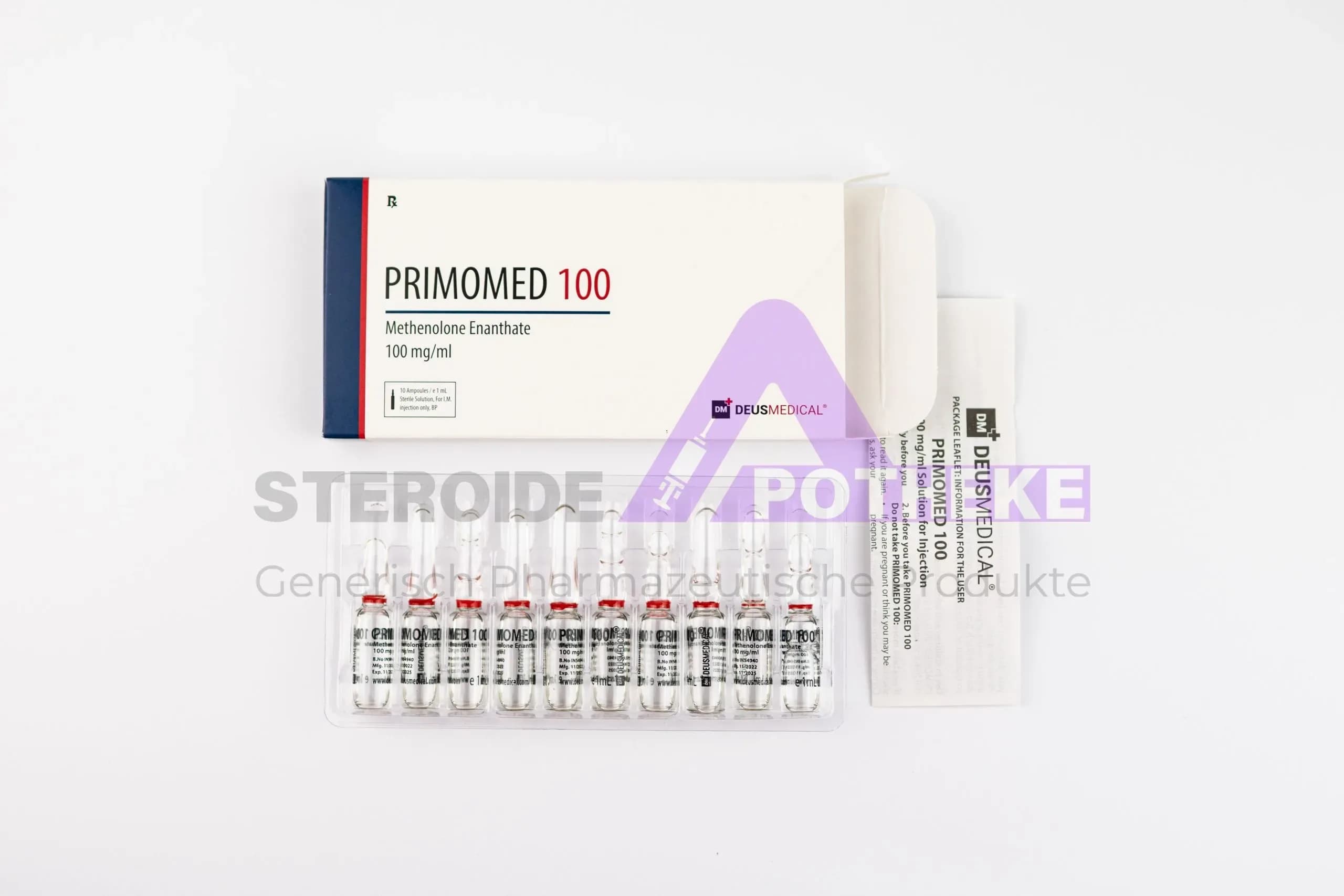 PRIMOMED 100 (Primobolan Depot) DeusMedical 10ml (100mg/ml)