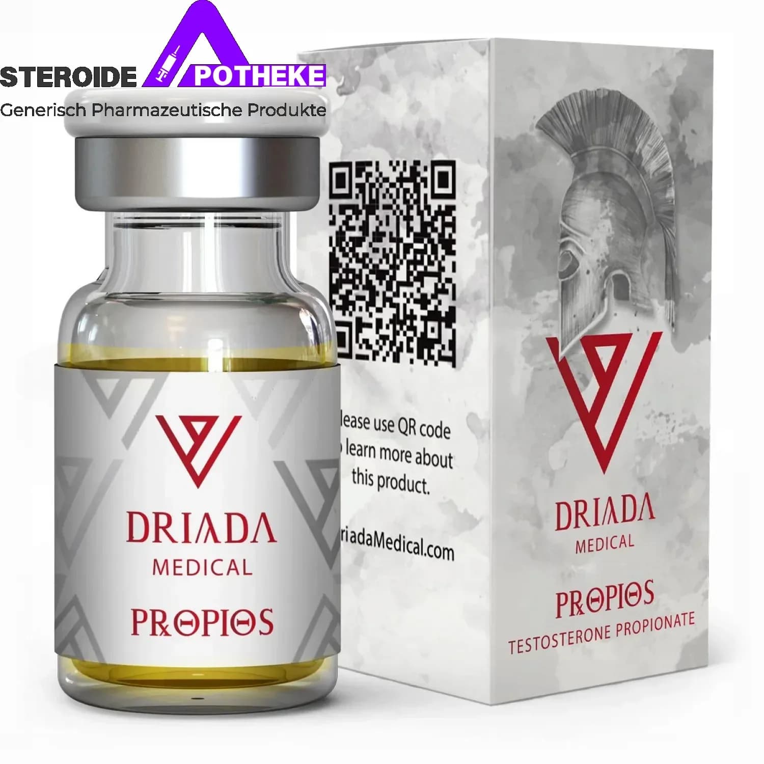 Propios (Testosteron Propionat) Driada Medical 10 Ampullen (100 mg/ml)