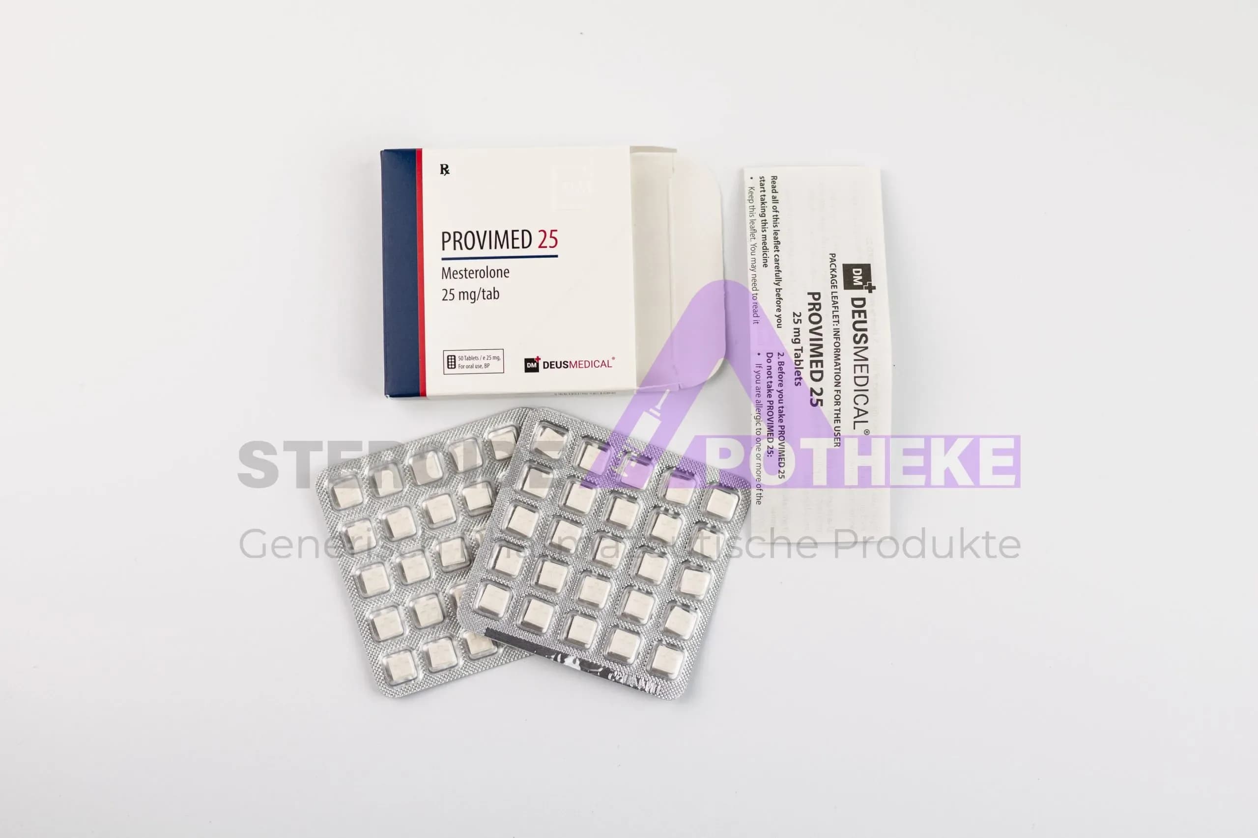 Provimed 25 (Mesterolon) DeusMedical 50 Tabletten (25mg/tab)