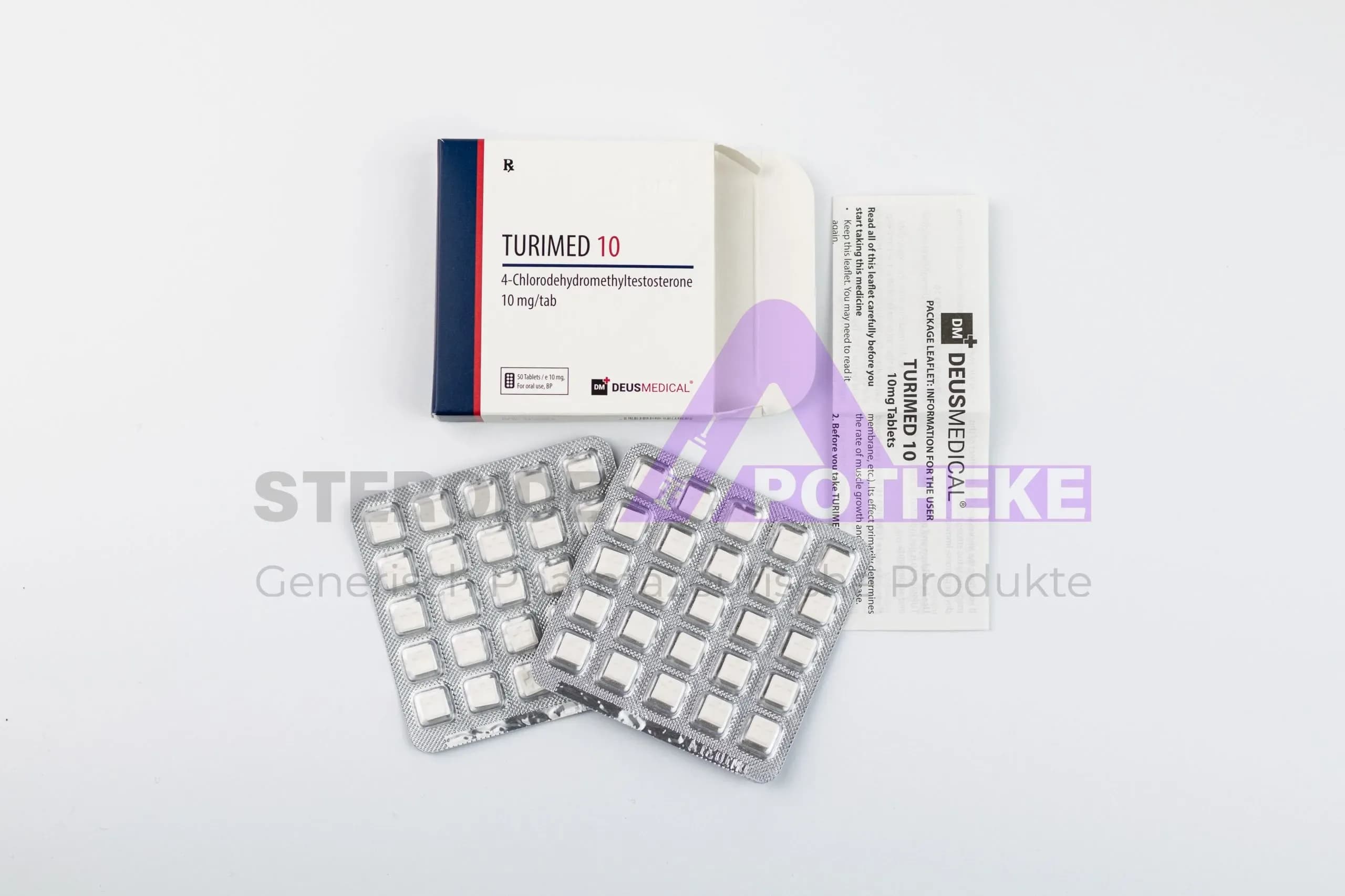 TURIMED 10 DeusMedical 50 Tabletten (10mg/tab)