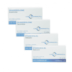 Euro Pharmacies Trockenmassengewinn Pack - Anavar / Winstrol (6 Wochen)