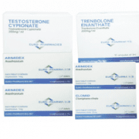 Magermassengewinn Pack – Euro Pharmacies – Testosteron Enanthate / Trenbolon Enanthate (10 Wochen)