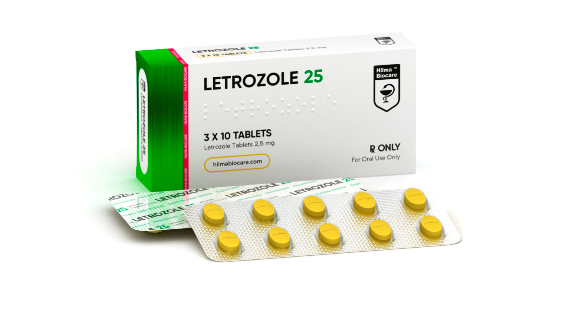 LETROZOLE 25 Hilma Biocare 30 Tabletten (2.5mg/tab)