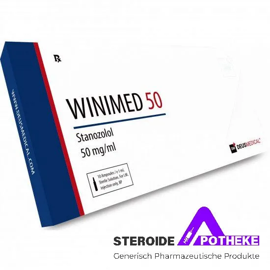 Stanozolol Depot (Winstrol 50 mg/ml) 10-ml-Flasche öliger Lösung zur intramuskulären Injektion – nicht-aromatisierendes anaboles Androgen von DeusMedical