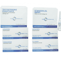 Magermassengewinn Pack – Euro Pharmacies – Enanthate / Stanozolol (8 Wochen)