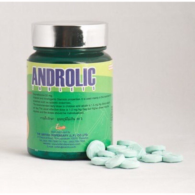 Anadrol: Androlic Body Research, Thailand