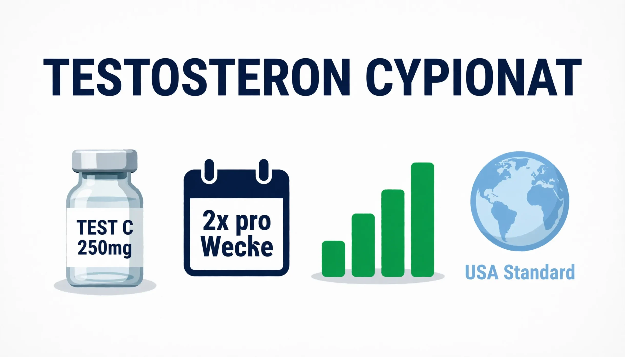 Testosteron Cypionat – Vorteile, Dosierung und Injektionshäufigkeit als Basissteroid für Muskelaufbau und TRT