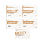 Erweiterte Massenzunahme Pack - DIANABOL + PCT (8 Wochen) A-Tech Labs