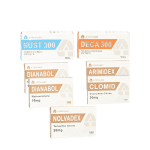 Massenzunahme-Paket (Injektion) SUSTANON + DECA + DIANABOL (8 Wochen) A-Tech