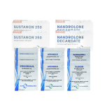 Packung Trockenmassezunahme (Injektion - Oral) SUSTANON + DECA + WINSTROL (8 Wochen) Euro Pharmacies