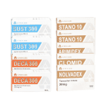 Packung Trockenmassezunahme (Injektion-Oral) SUSTANON + DECA + WINSTROL (8 Wochen) A-Tech