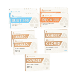 Stufe III Massezuwachspaket (Injektion) SUSTANON + DECA + DIANABOL (8 Wochen) A-Tech