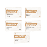 Trockenmasse-Gewinn-Pack - Oral Steroide Dianabol + Winstrol (4 Wochen) A-Tech Labs