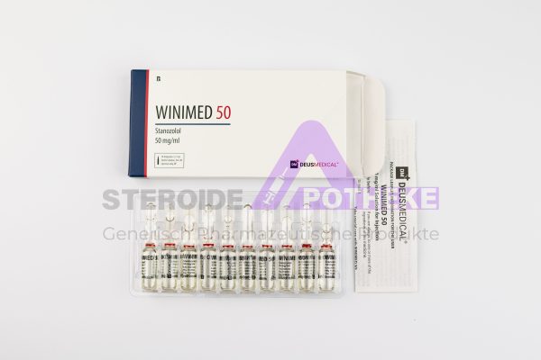 WINIMED 50 (Stanozolol) 10 Ampullen von Deus Medical, 50 mg/ml