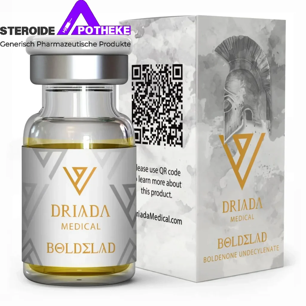 Boldelad 250 mg/ml Boldenon-Undecylenat von Driada Medical – 10 ml Fläschchen 250 mg/ml für langsame, aber hochwertige Muskelmasse, extreme Ausdauer und kräftige Gelenke ohne Östrogen-Nebenwirkungen