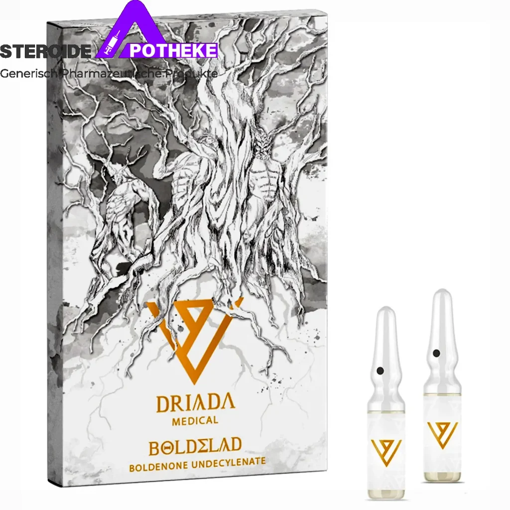 Boldelad Boldenon-Undecylenat von Driada Medical – 10 ml Fläschchen 250 mg/ml für langsame, schlanke Muskelmasse, extreme Ausdauer und kräftige Gelenke ohne Östrogen-Nebenwirkungen über 12-16 Wochen