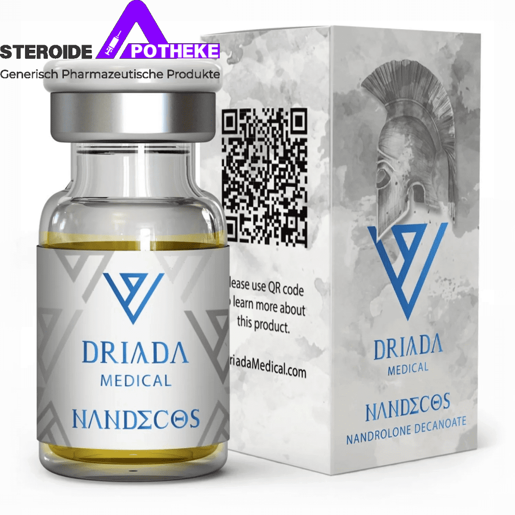 Nandecos 200 mg/ml (Nandrolon Decanoat) Driada Medical 10 ml Flasche - starkes anaboles Steroid zur Förderung von Muskelaufbau und Erholung