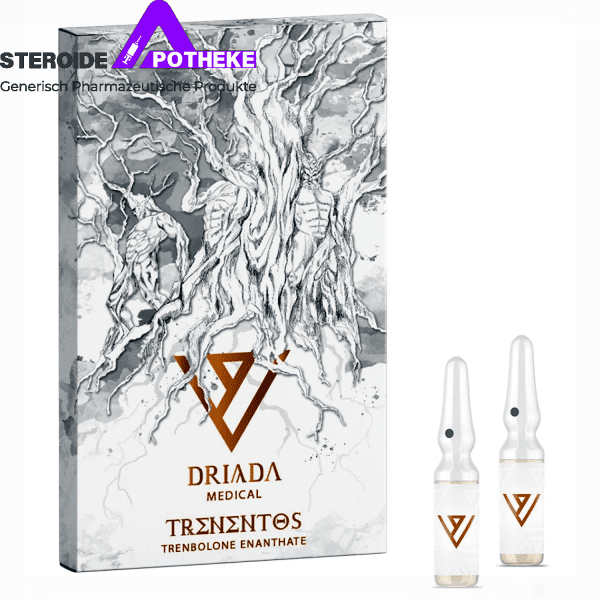 Trenentos 200 mg/ml (Trenbolon Enanthate) Driada Medical 10 ml Flasche - starkes anaboles Steroid für langanhaltenden Muskelaufbau und Kraftsteigerung