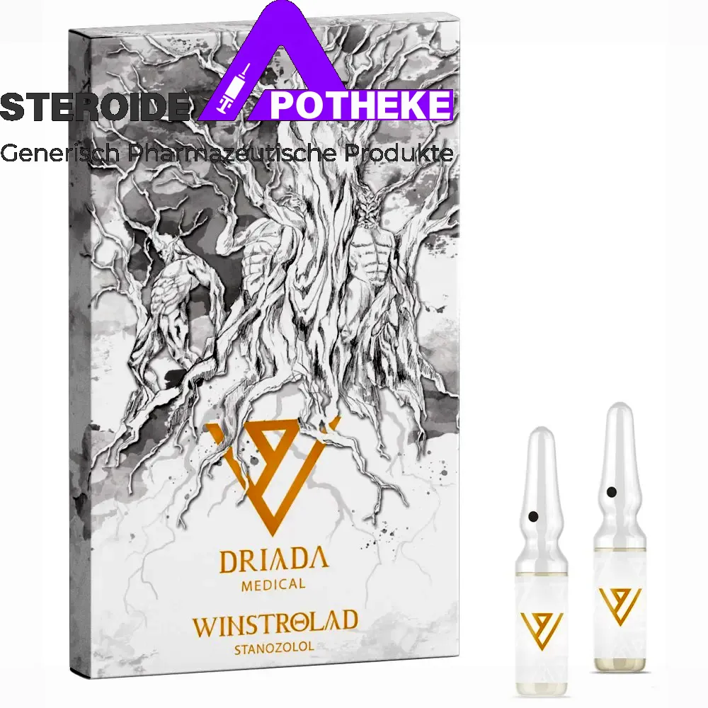 Winstrolad Stanozolol von Driada Medical – 10 ml Fläschchen 50 mg/ml für trockene, veinsige Muskeldefinition, gesteigerte Kraft und minimale Wassereinlagerungen – ideal in den letzten 4-6 Wochen vor Contest oder Beach-Body