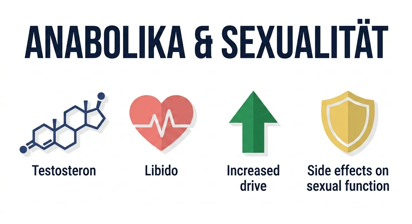 Bodybuilding, Anabolika und Sex – Einfluss von Testosteron und anabolen Steroiden auf Libido und Sexualfunktion