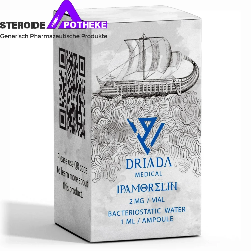 Ipamorelin Driada Medical 2 mg – 1 Fläschchen selektiver GH-Secretagoge zur starken, natürlichen Ausschüttung von Wachstumshormon (GH & IGF-1), tieferem Schlaf, beschleunigter Recovery und Fettabbau ohne Nebenwirkungen – 2-3 Injektionen täglich