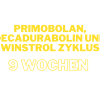 Primobolan, Decadurabolin und Winstrol Zyklus