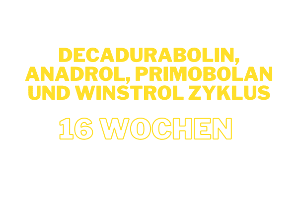 Decadurabolin, Anadrol, Primobolan und Winstrol Zyklus