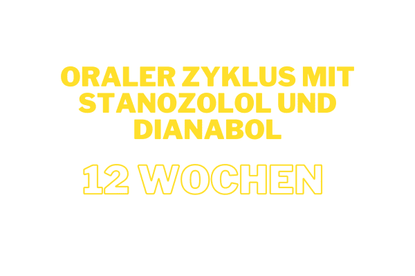 Oral Zyklus mit Stanozolol und Dianabol