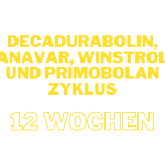 Cutting-Zyklus mit Decadurabolin, Anavar, Winstrol und Primobolan