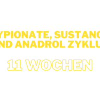 Cypionate, Sustanon und Anadrol Zyklus für Masse
