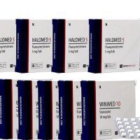 Ausdauer Pack – Halotestin + Winstrol – Orale Steroide – Deus Medical