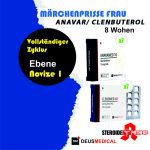 Anavar / Clenbuterol (Kur zum Aufbau fettfreier Masse für Frauen) Deus Medical