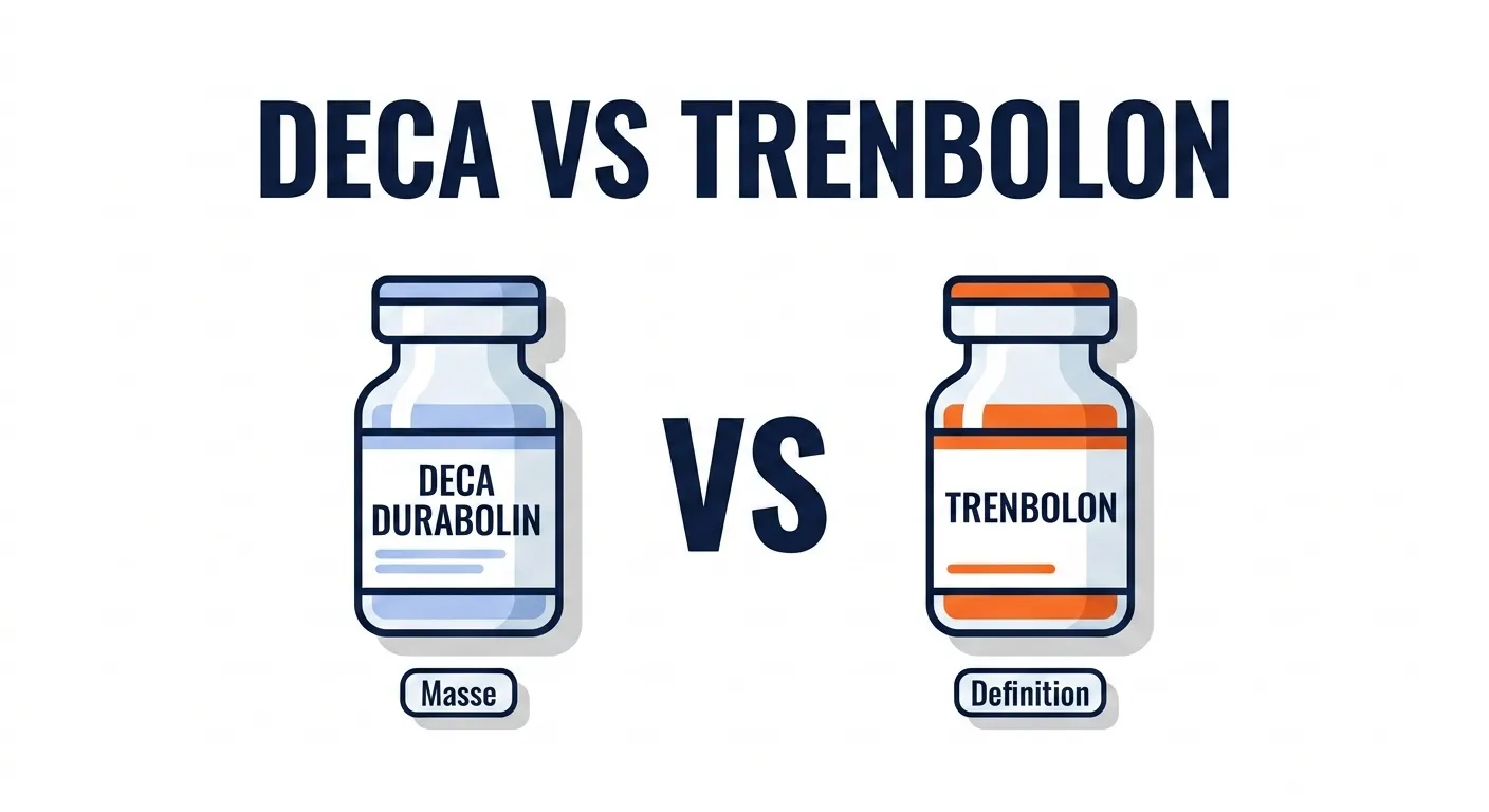 Deca Durabolin vs. Trenbolon – Vergleich der Risiken, Wirkungen und Unterschiede im Bodybuilding