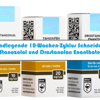 Grundlegende 10-Wochen-Kur Schneiden – Stanozolol und Drostanolon Enanthate