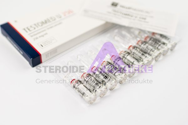 TESTOMED U 250 (Testosteron Undecanoat) 10ml Fläschchen von Deus Medical, 250mg/ml, für langfristige Testosteronersatztherapie