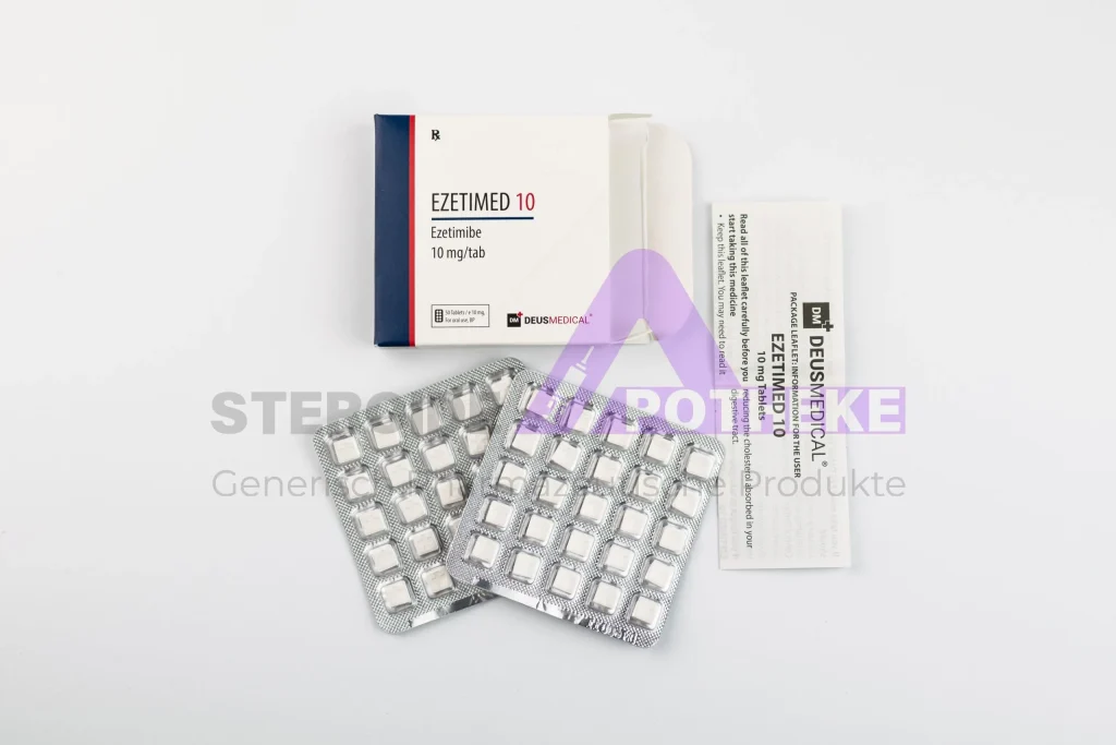 Ezetimed 10 Ezetimibe von Deus Medical – 30 Tabletten à 10 mg zur effektiven Senkung des LDL-Cholesterins bei erhöhten Blutfettwerten
