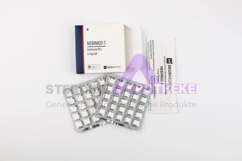 Nebimed 5 Nebivolol von Deus Medical – 28 Tabletten à 5 mg zur sanften Senkung des Bluthochdrucks und zur Verbesserung der Herz-Kreislauf-Funktion