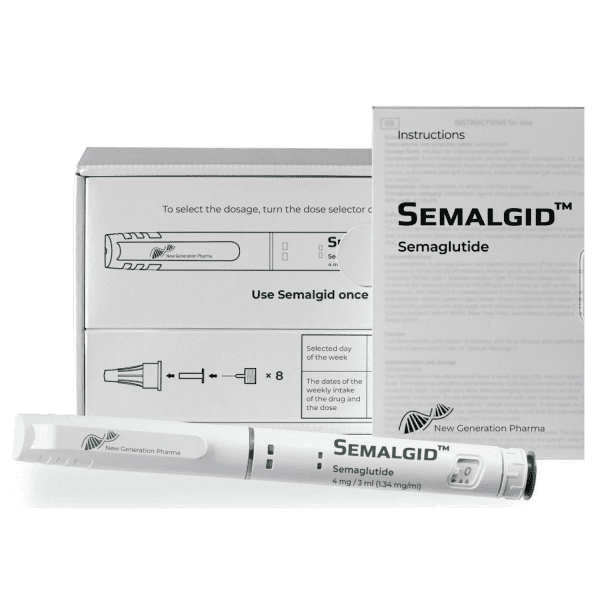 Semaglutid 4mg Injektionspen – Medikament zur Blutzuckerkontrolle und Gewichtsreduktion bei Typ-2-Diabetes