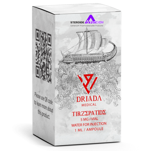 Tirzepatid Driada Medical 5mg – Ein innovatives Medikament zur Unterstützung bei Gewichtsreduktion und Blutzuckerregulation