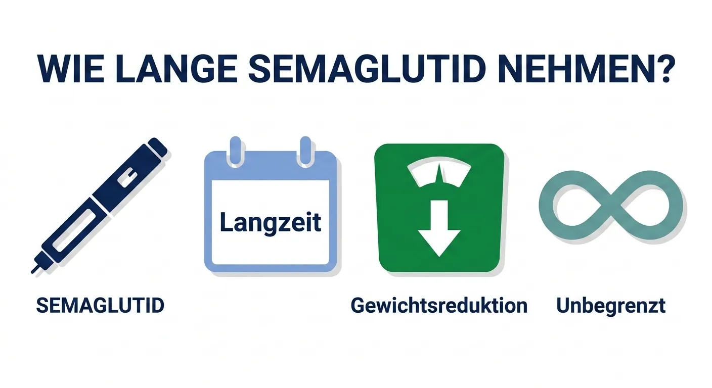 Wie lange kann man Semaglutid zur Gewichtsreduktion einnehmen – Langzeitanwendung, Dosierung und Sicherheit von Ozempic und Wegovy