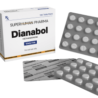 Dianabol 10 mg [100tabs] SuperHuman Pharma