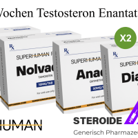 Dianabol/Anadrol Kur für Muskelaufbau-SuperHuman Pharma