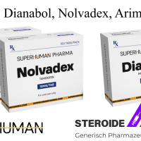 Kur: Dianabol, Nolvadex, Arimidex-SuperHuman Pharma