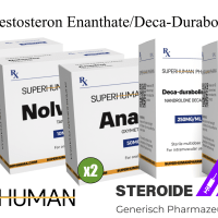 Kur mit Testosteron Enanthate/Deca-Durabolin/Anadrol-SuperHuman Pharma