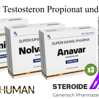 Kur mit Testosteron Propionat und Anavar-SuperHuman Pharma